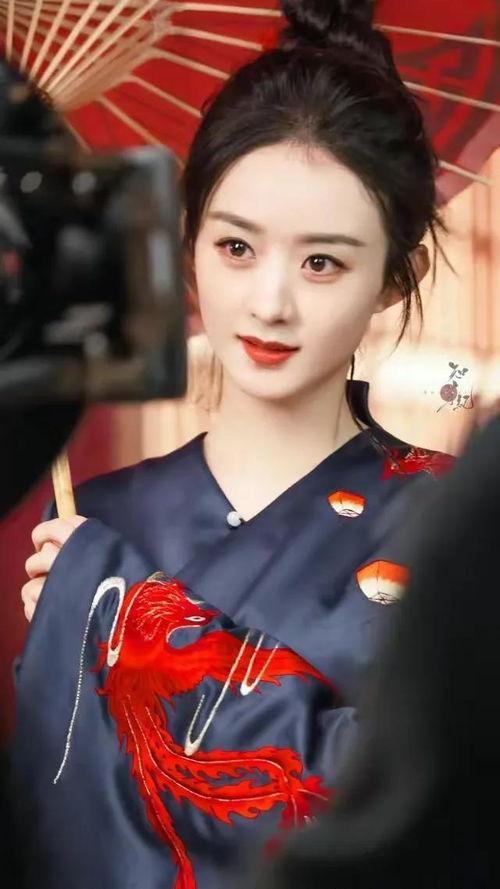 赵丽颖图片丸子头,演绎清新脱俗的时尚风采